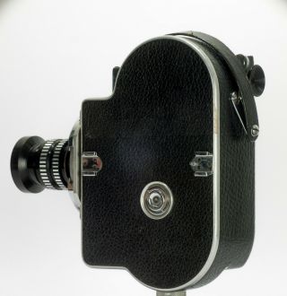 1939 Bolex H16 16mm Vintage Movie Camera & Zeiss Tevidon 10mm f/2 lens 6