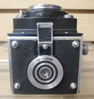 Vintage 1950 ' s Rolleiflex 2.  8D Camera with Carl Zeiss Planar 1:2.  8 f - 80mm 6