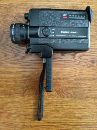 Vintage Canon 310 Xl Film 8 Movie Camera See Details