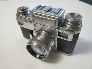 Zeiss Contax Iii With Sonnar F1.  5 Lens