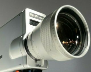 Braun Nizo 801 Macro 8 Camera/ Film Tested/ Great Condition/ Fully