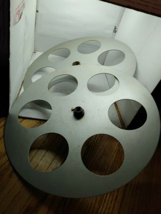 Vintage Hollywood Film Co.  16mm Split Aluminum Movie Reel 14 " 2 Piece