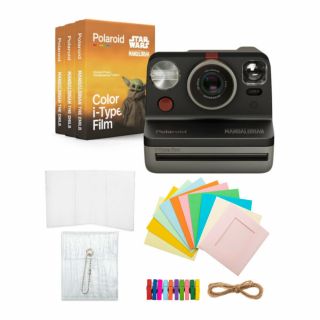 Polaroid Now I - Type Instant Camera With Three Instant Films And Accessory Bundle