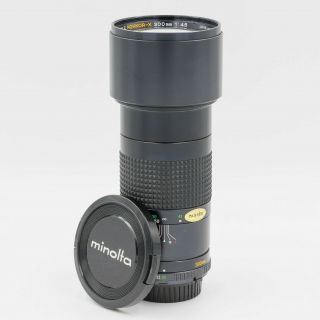 Minolta 300mm F/4.  5 Rokkor X Telephoto Prime Lens