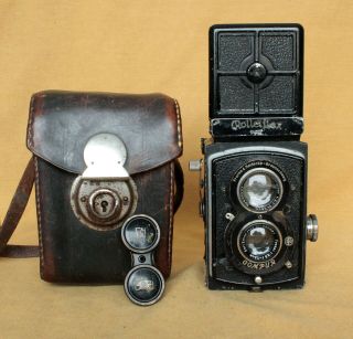 Rolleiflex Old Standard Prewar German Tlr Camera Cla Zeiss Tessar