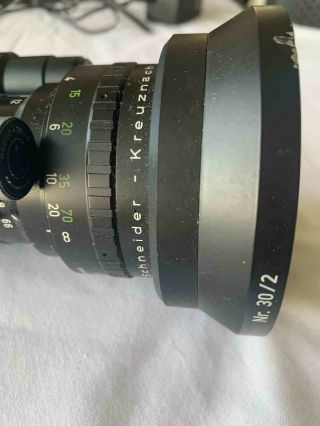 Beaulieu 4008ZMll 8MM Camera w/Schneider 6 - 66MM f/1.  8 Lens,  Accessories 3