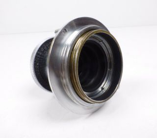 Leica Leitz 5cm f=3.  5 Elmar Collapsible M39 Screw Mount Lens 2