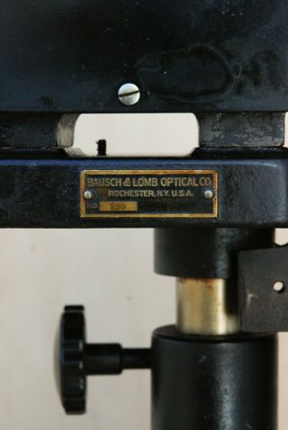 RARE: Vintage Eastman CINE - KODAK 1920 ' s 16mm Bausch & Lomb Photomicrography Unit 4