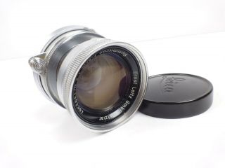 Leica Leitz 5cm F2.  0 Summicron Collapsible M Mount Lens Nr.  1393397