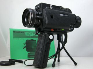& Sankyo 8 Movie Camera With Rare Slow Motion
