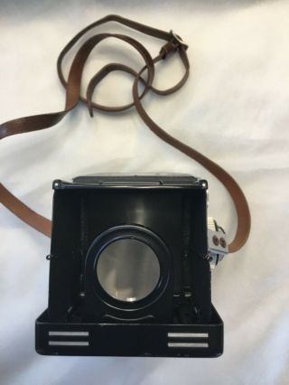 VINTAGE  ROLLEI ROLLEIFLEX PLANAR 3.  5F TLR CAMERA WITH LEATHER CASE 2