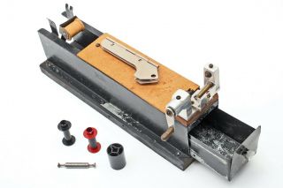 Leica Leitz Nickel Ablon Film Cutter Trimming Template Trimmer,  Spool Roller Unit