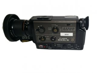 Canon 814xl - S 8mm Movie Camera,