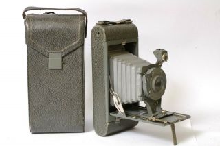 F90257 Very Unusual Grey No.  1a Pocket Kodak Camera – Display & Case
