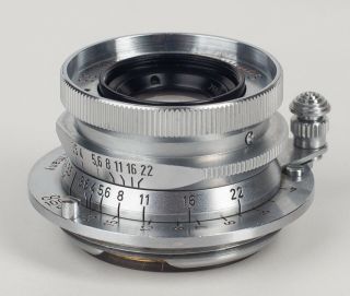 Leica Leitz Wetzlar Summaron 35mm F3.  5 Vintage Lens W/ Caps