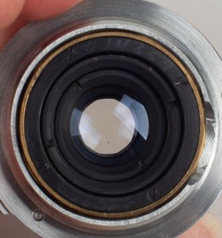 Leica Leitz Wetzlar Summaron 35mm F3.  5 Vintage Lens w/ Caps 3
