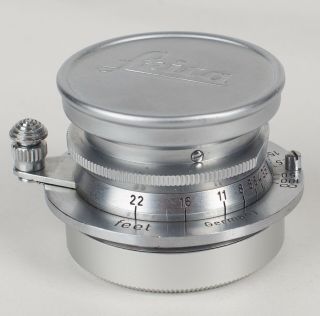 Leica Leitz Wetzlar Summaron 35mm F3.  5 Vintage Lens w/ Caps 6