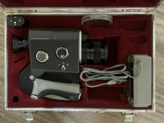 Canon Scoopic 16mm Flim Movie Camera Bundle Accessories Case Camcorder Vhs.  Kodak