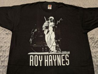 Vintage Jazz T - Shirt - Roy Haynes - J.  B.  Millot - 1995 Gear Inc Black Xxl Orig