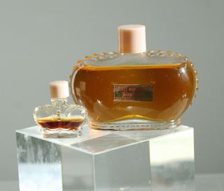 Vintage Prince Matchabelli Stradivari Perfume 2 Oz 90 With Mini Sample Bottle
