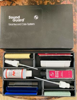 Vintage Sound Guard Total Record Care System Cleaner Kit W/instructions Full