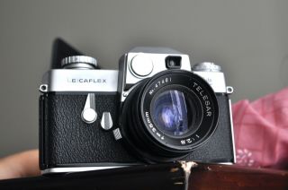 Leicaflex Camera Body Only With Strap And Lens