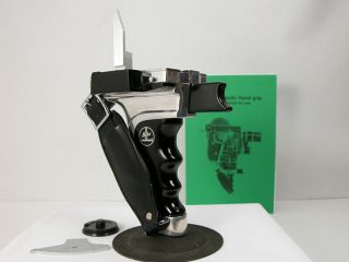Bolex Hand Grip/trigger With Disc For Bolex 16mm Rex 4 5 El Sb Sbm 16mm Camera