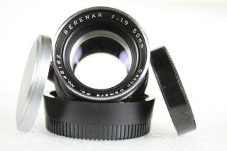 Ex - Vintage Canon 50mm/f1:1.  9 Serenar Lens For Canon/leica 39mm Ltm Mount Camera