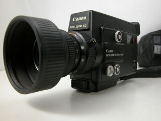 & Canon 8 Movie Camera W/rare Slow Motion Feature & Case