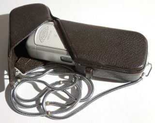 Vintage Minox Wetzlar Iii Subminiature Spy Film Camera W/ Leather Case