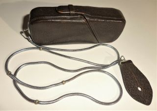 Vintage Minox Wetzlar III Subminiature Spy Film Camera W/ Leather Case 2