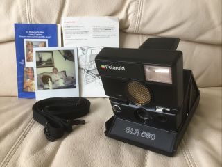 Polaroid Slr 680 Autofocus Instant Camera - Film&flash - Great - Ships Same Day