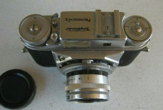 Vintage Voigtlander Prominent II Camera 35mm with Ultron 50mm 1:2 Lens NM CA11 3