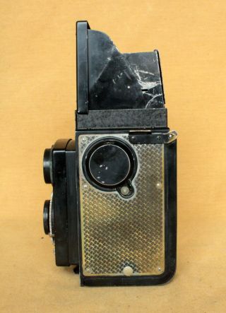 Rolleicord I nickelplated art deco German TLR camera CLA Zeiss Triotar 4