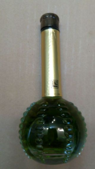 Vintage Lucien Lelong Opening Night Cologne Green Bottle 3/4 Full