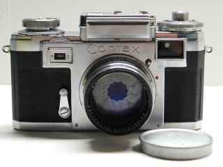 Carl Zeiss Ikon Contax Iiia Rangefinder Camera Sonnar 50mm F1.  5 50/1.  5 Lens