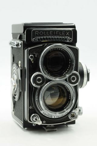 Rolleiflex 2.  8f Tlr Twin Lens Reflex Camera W/zeiss Planar 80 F/2.  8 - F 090