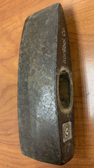 Vintage Bon Tool Vintage Hammer Stone Mason Hammer,  3 Lb