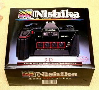 Nishika N8000 - - 35mm Camera - - Open Box