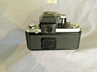 Nikon F2 Photomic Camera With Nikkor Sc Auto 1:1.  4 50mm Lens Parts
