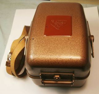 Vintage Rolleiflex All Weather Metal Camera Case For 2.  8f / 3.  5f