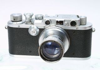 Leica Iiia 35mm Film Rangefinder Camera,  Summar 5cm 50mm F/2 Lens