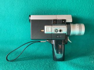 Canon Auto Zoom 518 Sv 8 8mm Movie Camera W/ Wrist Strap Kodachrome 40