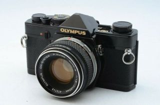 Olympus Om - 1 35mm Slr,  F.  Zuiko Auto - S 50mm F/1.  8 Lens 20191