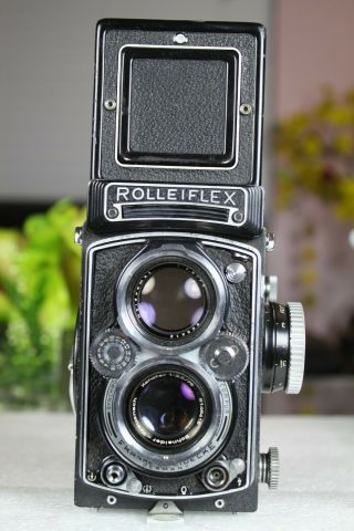 Good - Vintage Rolleiflex 3.  5e Tlr & Schneider Kreuznach 75mm/f1:3.  5 Xenotar Lens