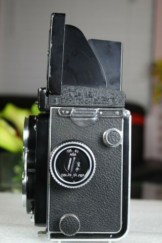 GOOD - Vintage Rolleiflex 3.  5E TLR & Schneider Kreuznach 75mm/f1:3.  5 Xenotar lens 4
