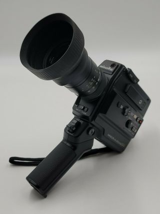 Minolta Xl Sound 84 8 Movie Camera Includes Batteries And Lens Shade