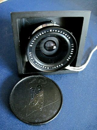 Large Format Camera Seikosha - Slv Shutter/schneider - Kreuznach - Angulon Lens