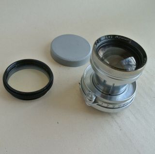 Leitz Leica Summitar 5cm F:2 Screw Mount Lens,  Nr; 507,  With Filter,  Exc