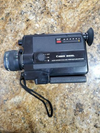 Canon 310xl 8 8mm Film Movie Camera